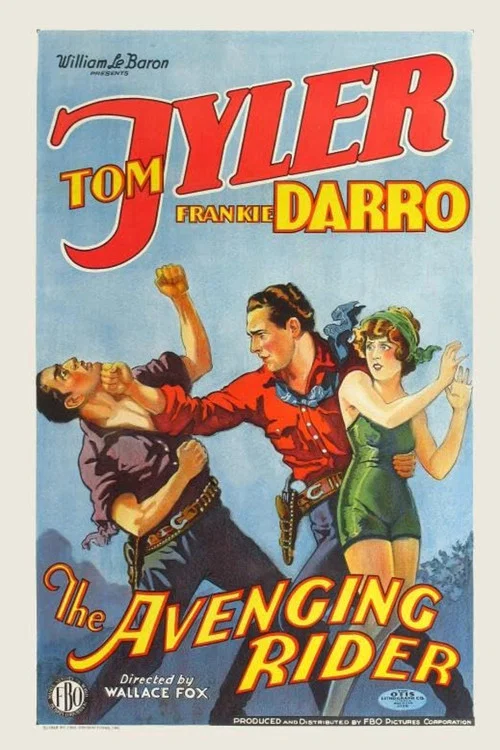 The Avenging Rider постер