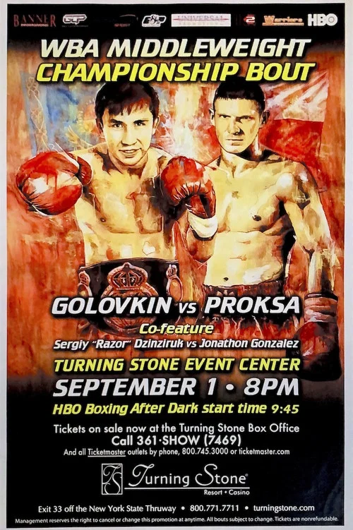 Gennady Golovkin vs. Grzegorz Proksa постер