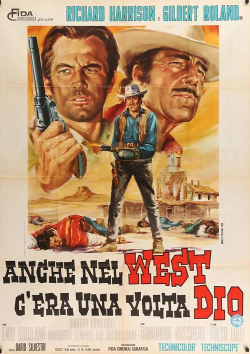 Anche nel west c'era una volta Dio постер