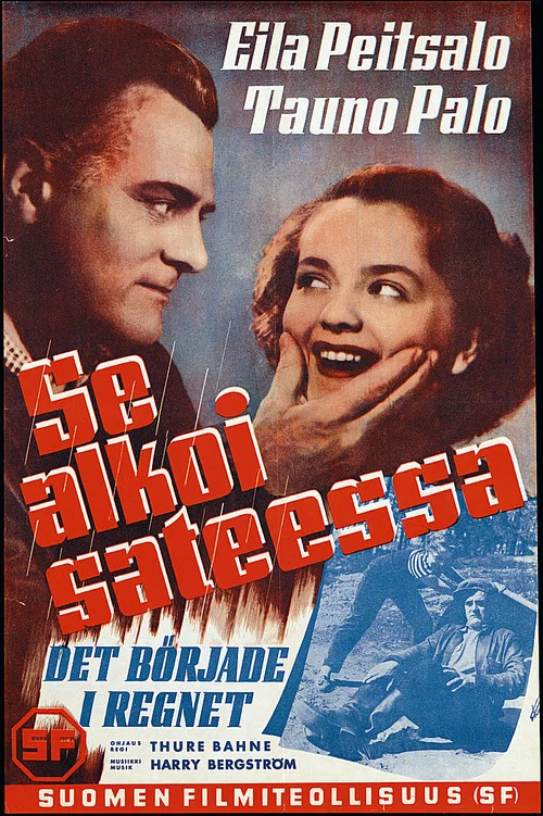Se alkoi sateessa постер