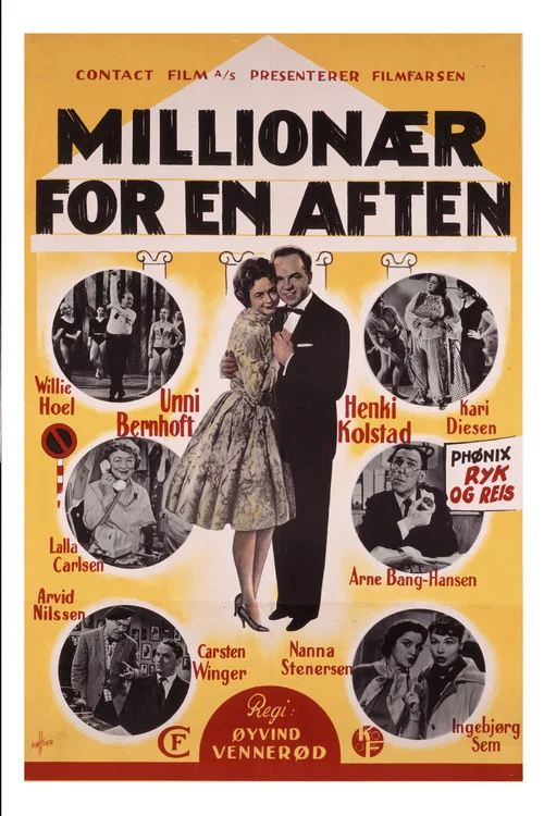 Millionær for en aften постер