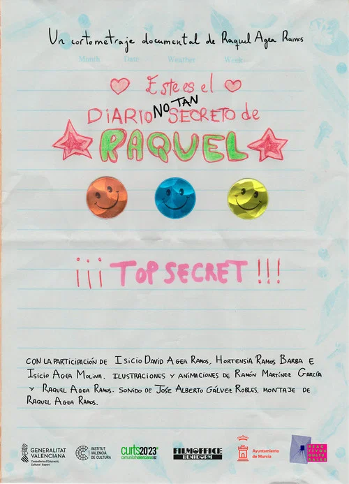 Este es el diario no tan secreto de Raquel постер