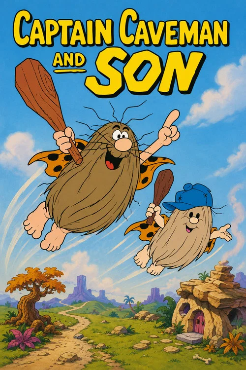 Captain Caveman and Son постер