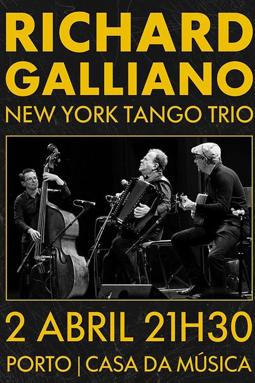 Richard Galliano New York Tango Trio Jazz sous les Pommiers 2025 постер