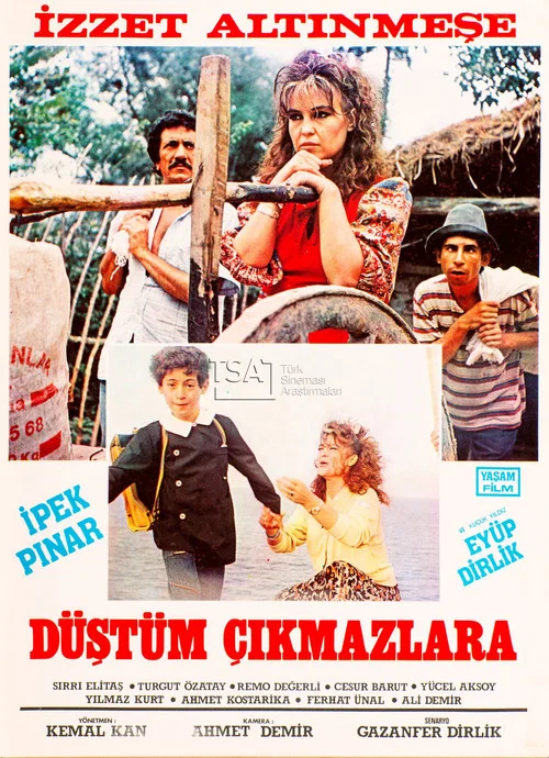 Düştüm Çıkmazlara постер