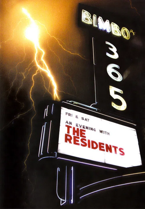The Residents - Talking Light: Bimbo's постер