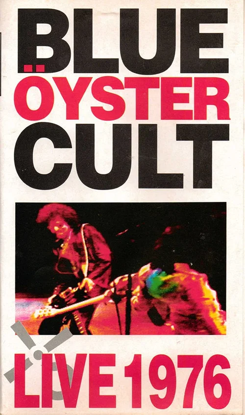 Blue Öyster Cult: Live 1976 постер