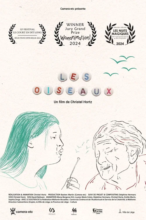 Les oiseaux постер