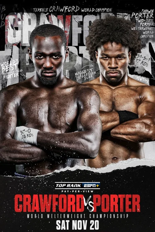 Terence Crawford vs. Shawn Porter постер