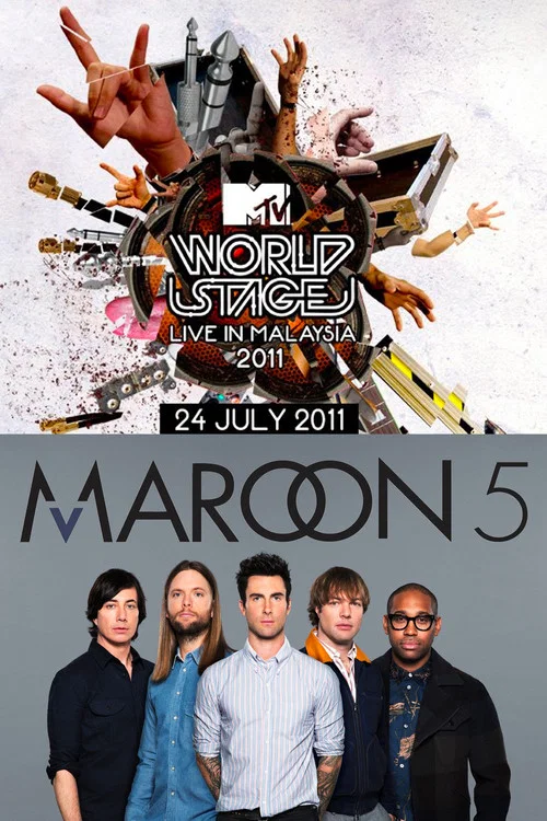 Maroon 5: MTV World Stage постер