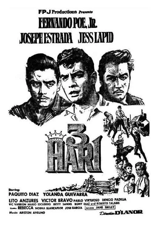 3 Hari постер