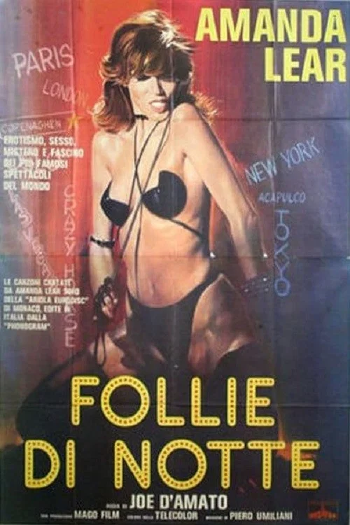 Follie di notte постер