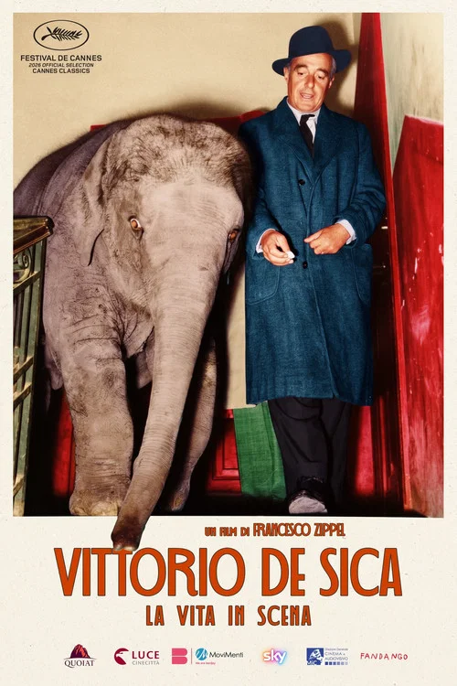 Vittorio De Sica - La vita in scena постер
