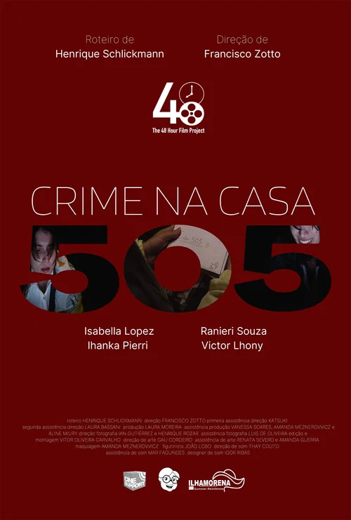 Crime na Casa 505 постер