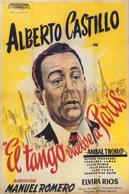 El tango vuelve a París постер