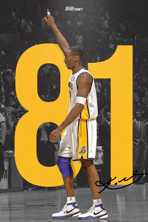 Kobe‘s 81 Points Game постер