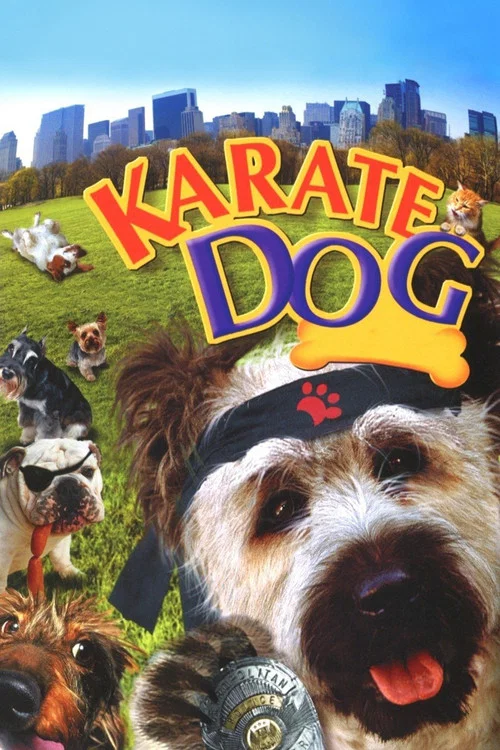 Пес – каратист постер