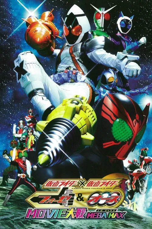 仮面ライダー×仮面ライダー フォーゼ＆オーズ MOVIE大戦 MEGA MAX постер