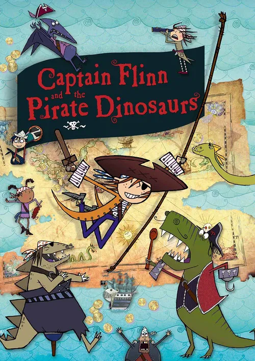 Captain Flinn and the Pirate Dinosaurs постер