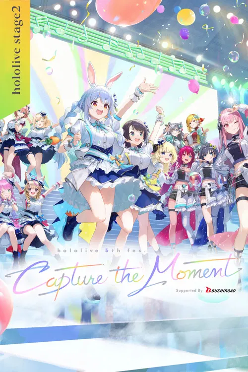 hololive 5th fes. Capture the Moment Day 1 Stage 2 постер