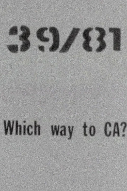 39/81 Which Way to CA? постер