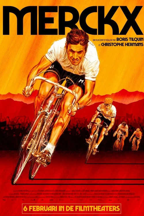Eddy Merckx, dans la roue d'un champion постер