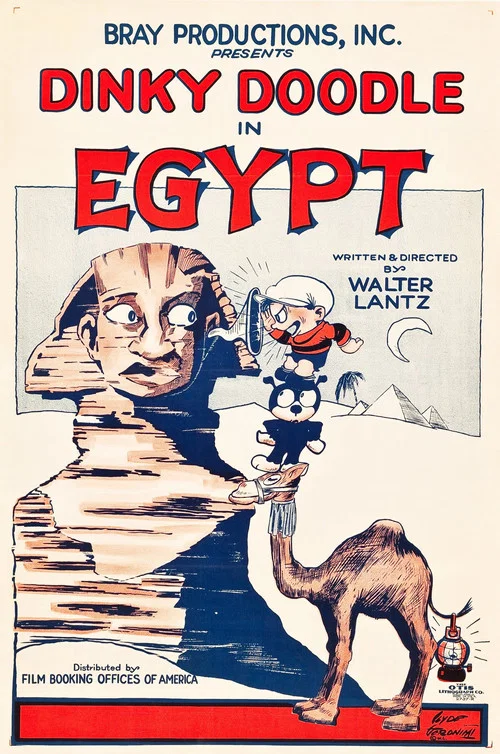 Dinky Doodle in Egypt постер