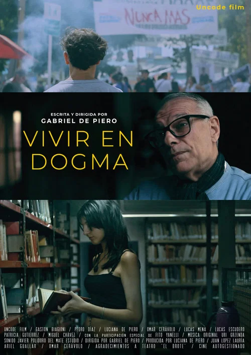 Vivir en dogma постер