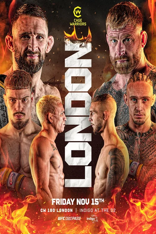 Cage Warriors 180: London постер