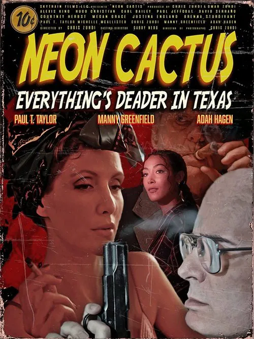 Neon Cactus постер