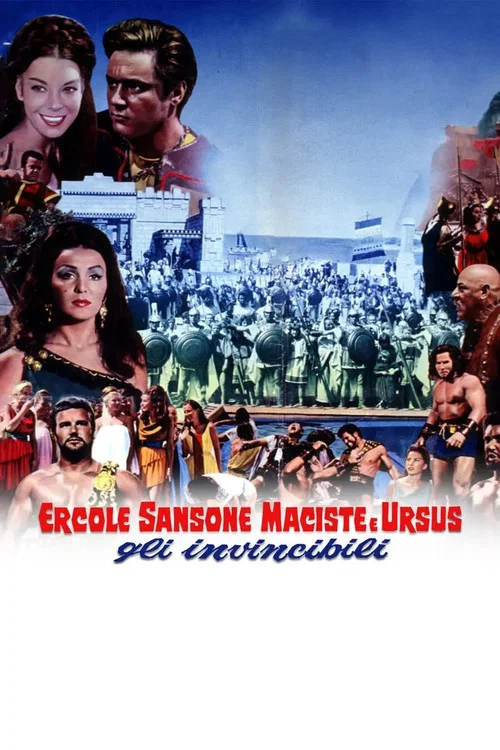 Ercole, Sansone, Maciste e Ursus gli invincibili постер