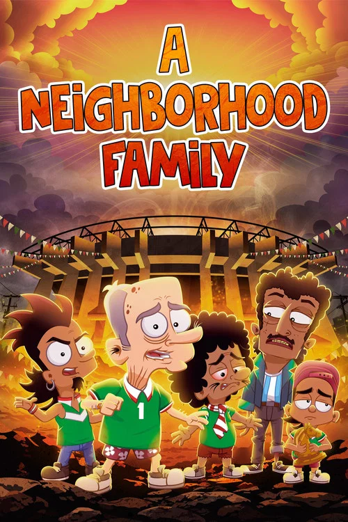 A Neighborhood Family постер