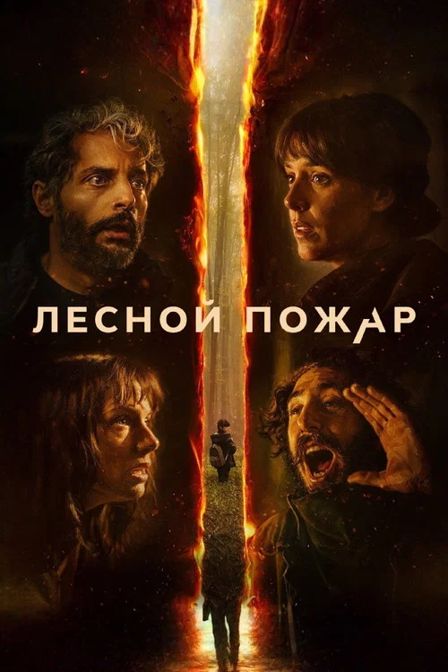 Лесной пожар постер