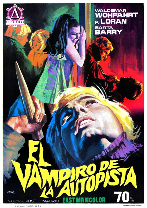 El vampiro de la autopista постер