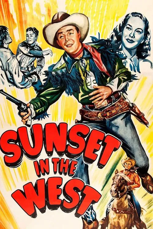 Sunset in the West постер