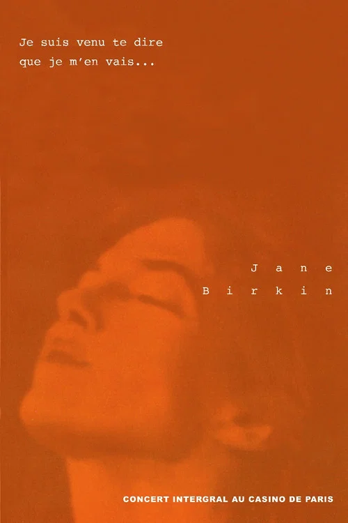 Jane Birkin au Casino de Paris постер