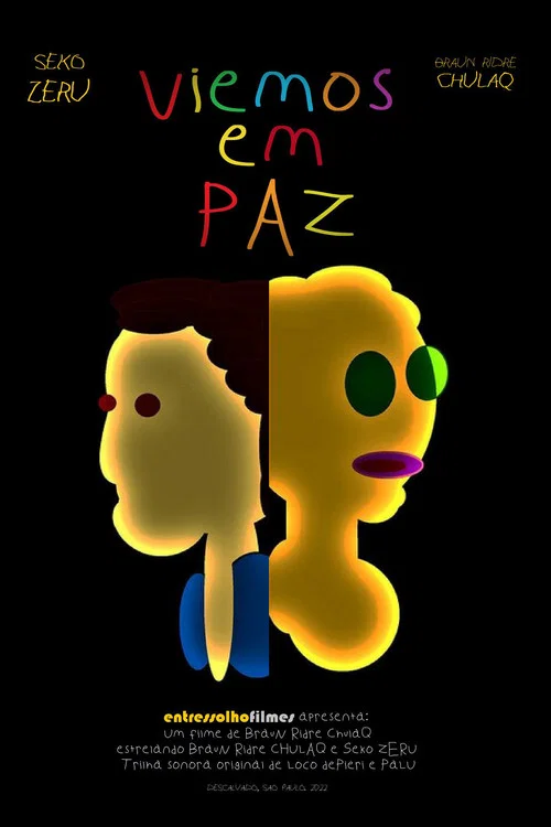 Viemos em Paz постер