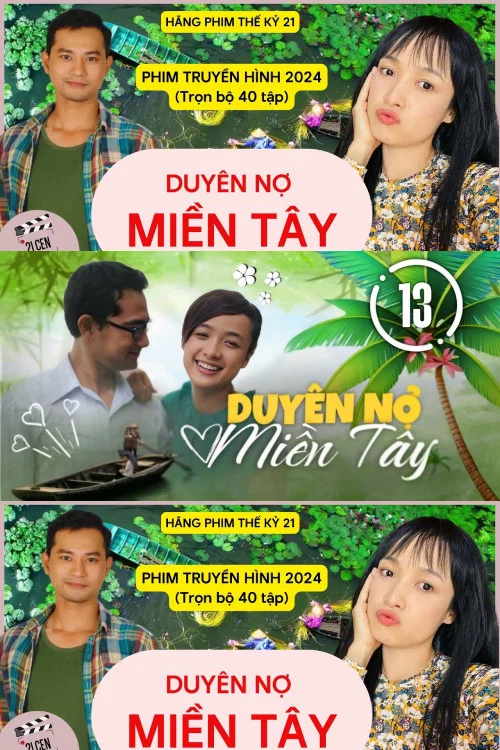 Duyên nợ miền tây постер