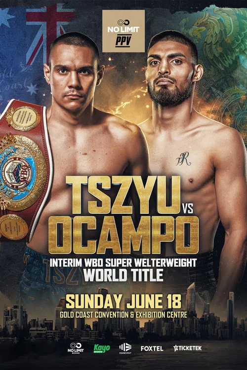 Tim Tszyu vs. Carlos Ocampo постер