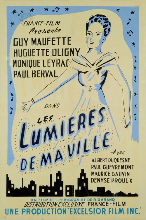 Les lumières de ma ville постер