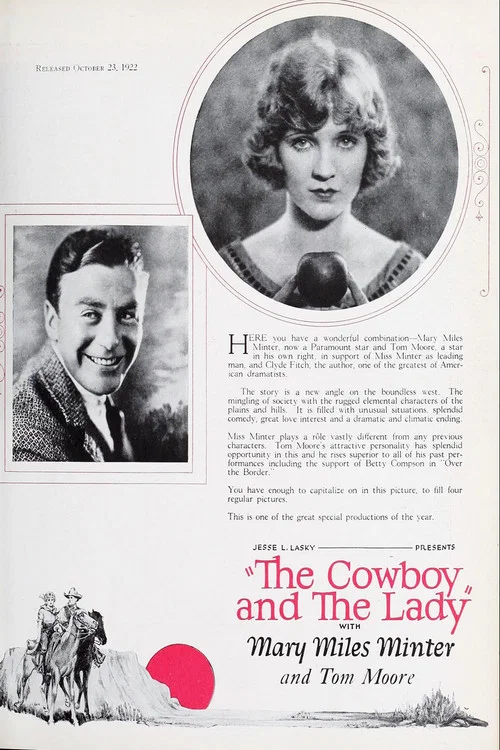 The Cowboy and the Lady постер