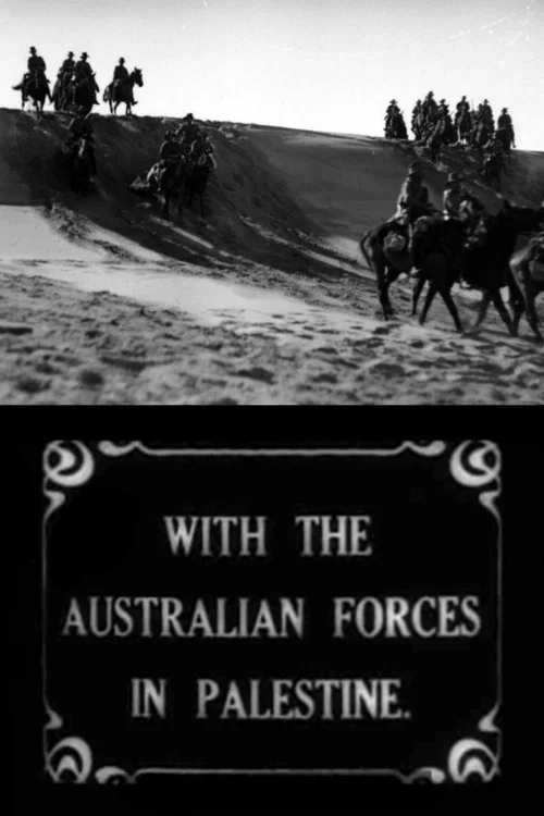With the Australian forces in Palestine постер