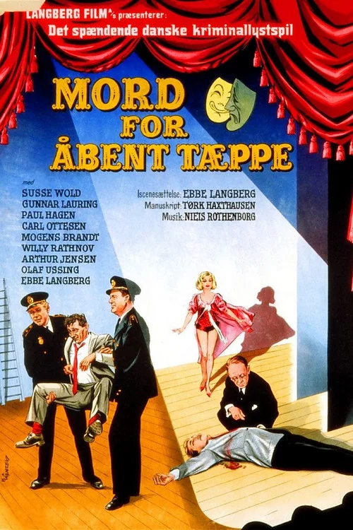 Mord for åbent tæppe постер