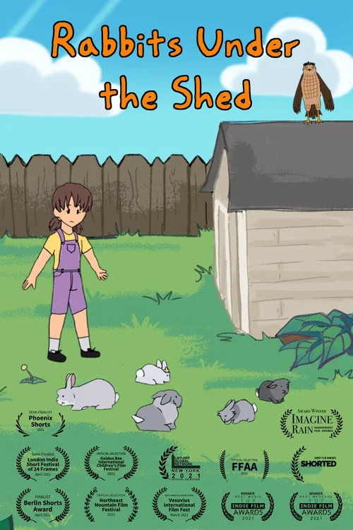 Rabbits Under the Shed постер