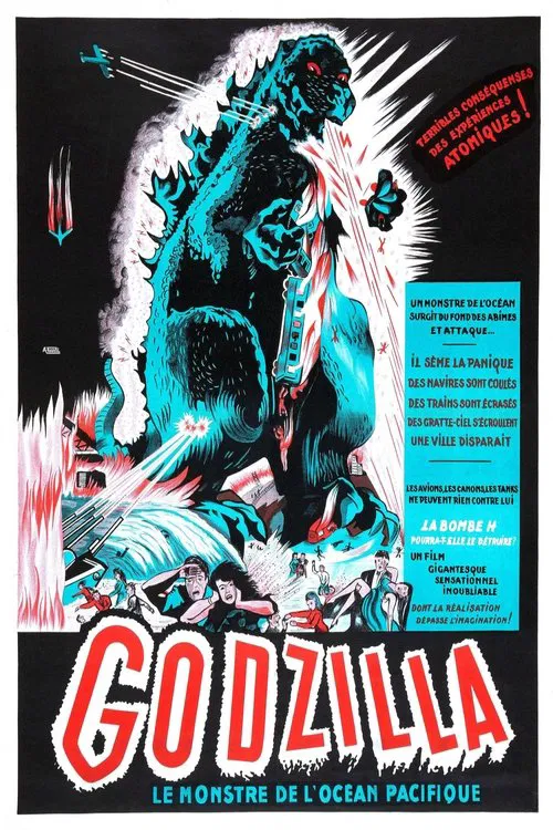 Godzilla, le Monstre de L'Océan Pacifique постер