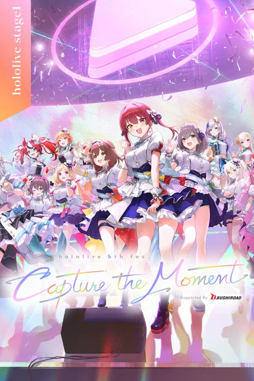 hololive 5th fes. Capture the Moment Day 1 Stage 1 постер