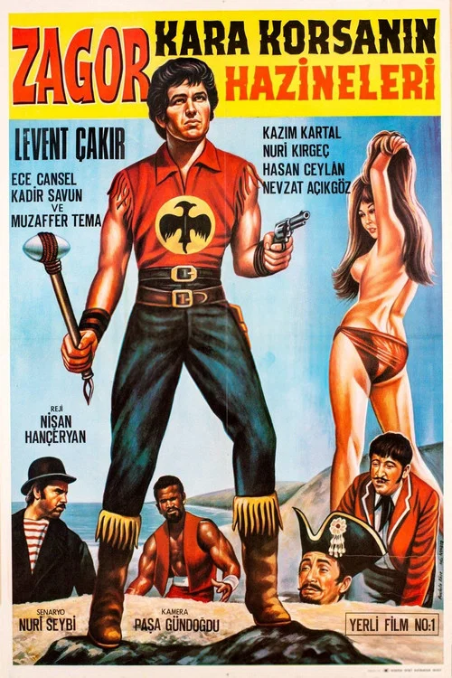 Zagor: Kara Korsanın Hazineleri постер