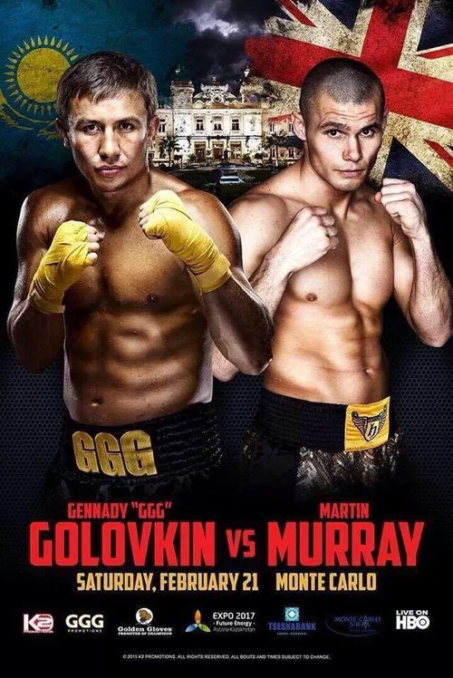 Gennady Golovkin vs. Martin Murray постер