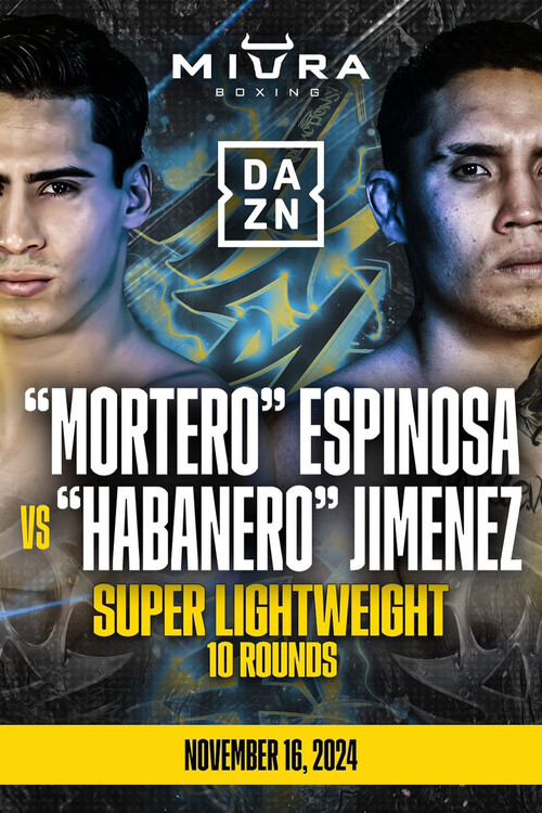 Jimerr Espinosa vs. Rogelio Jimenez постер