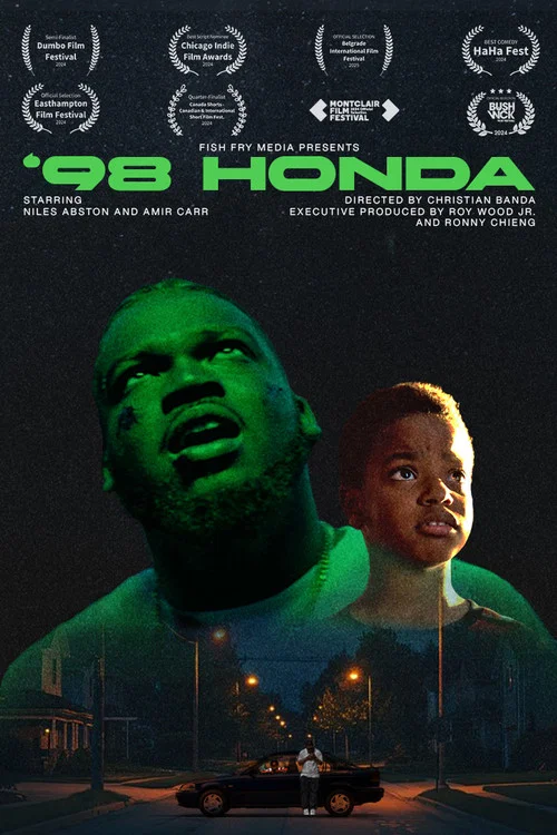 '98 Honda постер